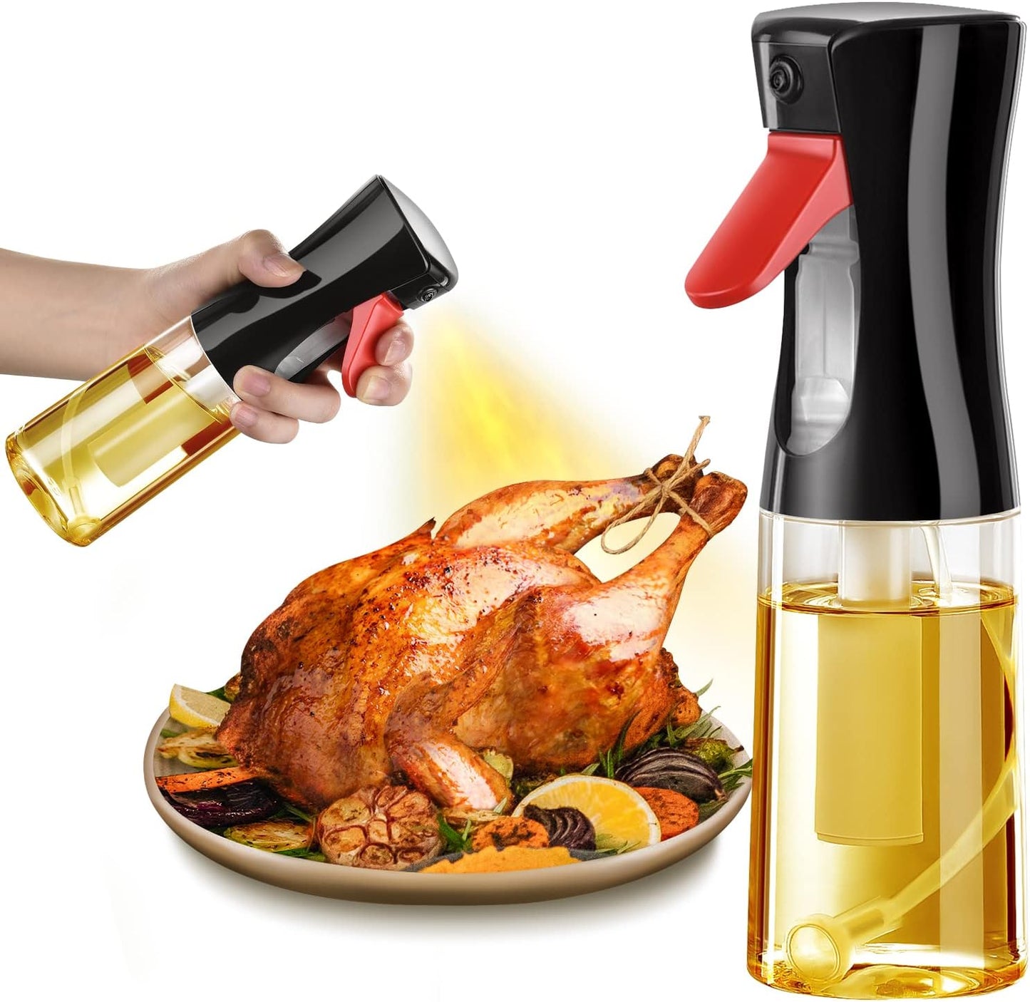 200ml Olive Oil Spray Bottle for Cooking